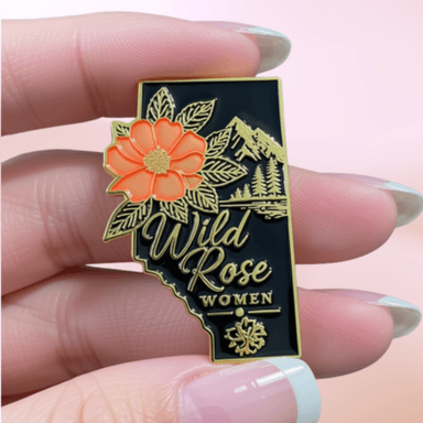 Something Wild Is Blooming in Alberta: Wild Rose Women Pin Campaign
